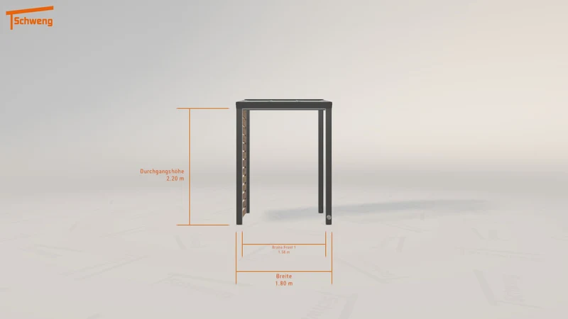 #DE Schweng Terrassenüberdachung S350 (ID mj32qg)