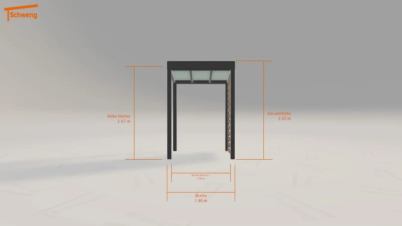 #DE Schweng Terrassenüberdachung S350 (ID mj32qg)