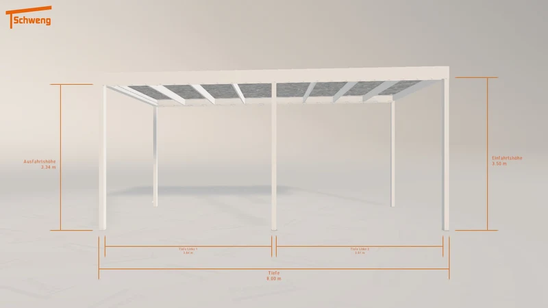 #DE Schweng Flachdachcarport C600 (ID g7bkj8) #MTG