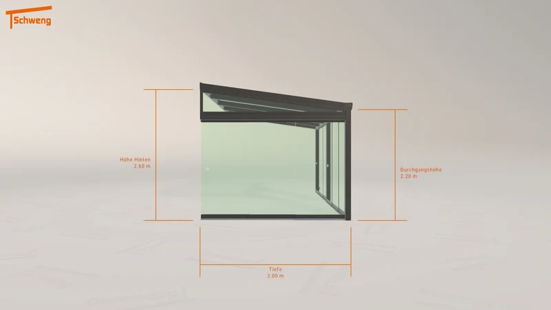 #DE Schweng Terrassenüberdachung S400 (ID qd3ryz)