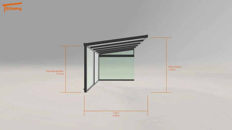 #DE Schweng Terrassenüberdachung S400 (ID qd3ryz)