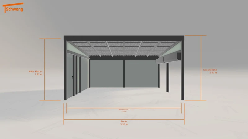 #DE Schweng Pultdachcarport S400 (ID rj3bp2) #MTG