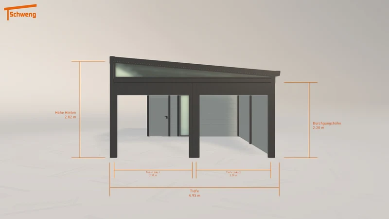 #DE Schweng Pultdachcarport S400 (ID rj3bp2) #MTG
