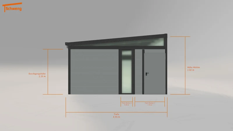 #DE Schweng Pultdachcarport S400 (ID rj3bp2) #MTG