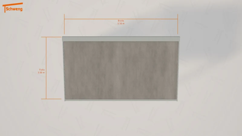 #DE Schweng Terrassenüberdachung S400 (ID x7kjmn)