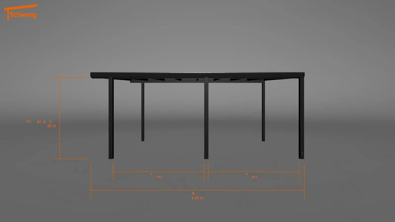 #DE Schweng Pultdachcarport S400 (ID k23zkd) #MTG