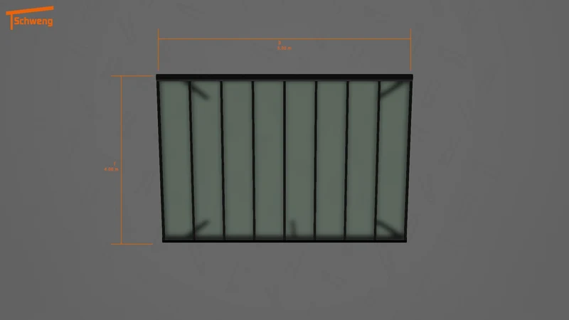 #DE Schweng Pultdachcarport S400 (ID k23zkd) #MTG