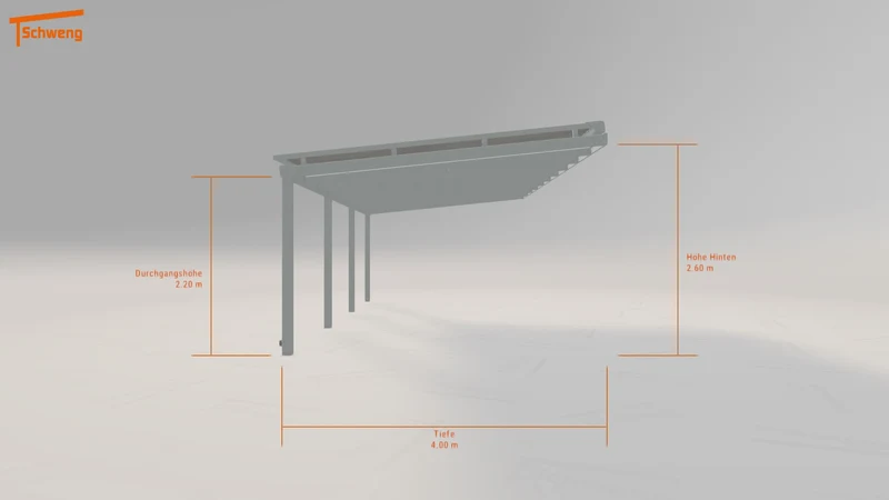 #AT Schweng Terrassenüberdachung S400 (ID pb3qmq)