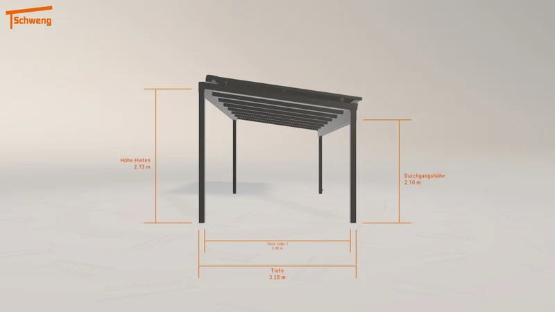 #DE Schweng Terrassenüberdachung S400 (ID 9wdx38)