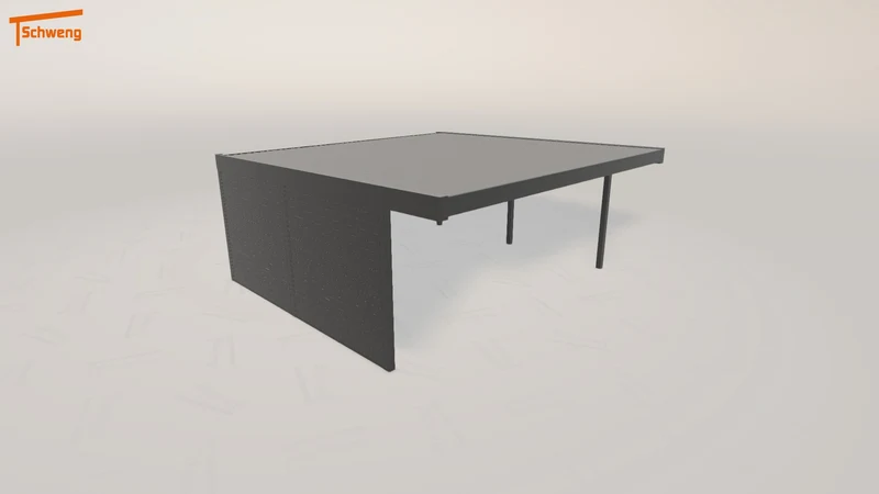 #DE Schweng Flachdachcarport C600 (ID x7k5v4) #MTG