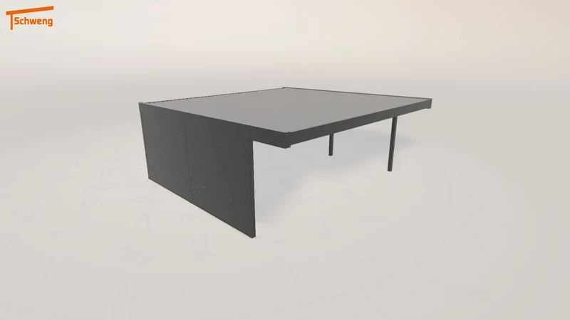 #DE Schweng Flachdachcarport C600+ (ID 33gprq) #MTG