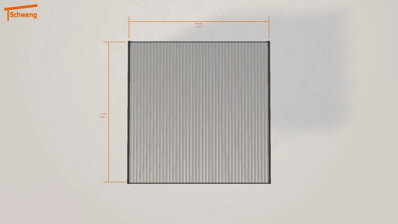#DE Schweng Flachdachcarport C600+ (ID 33gprq) #MTG