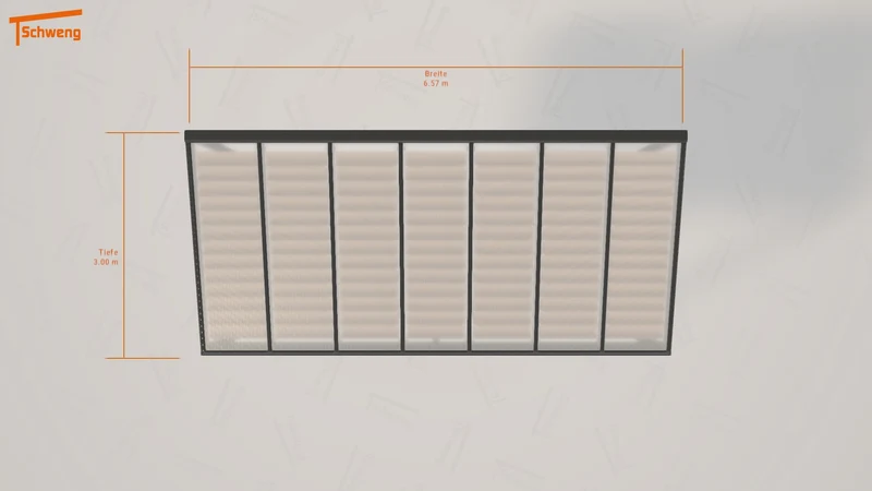 #DE Schweng Terrassenüberdachung S350 (ID 42gvr8)