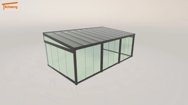 #DE Schweng Terrassenüberdachung S400 (ID k23rk5)