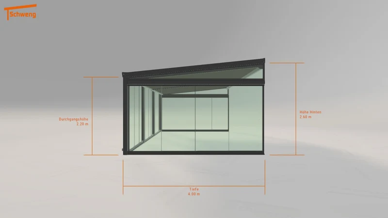 #DE Schweng Terrassenüberdachung S400 (ID k23rk5)