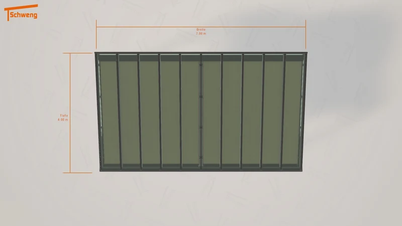 #DE Schweng Terrassenüberdachung S400 (ID k23rk5)