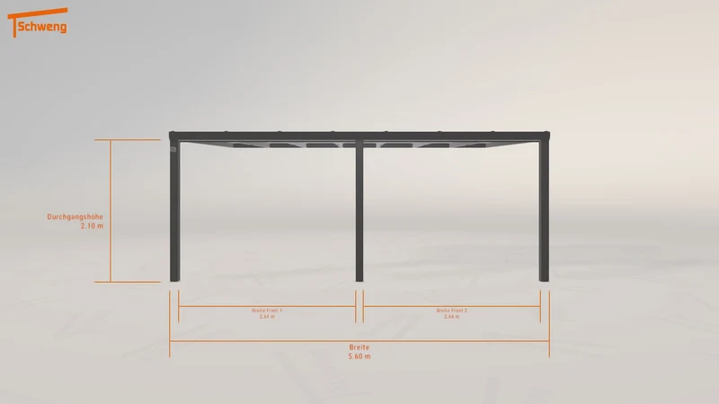 #DE Schweng Terrassenüberdachung S350 (ID rj37g5)