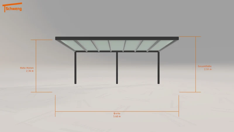 #DE Schweng Terrassenüberdachung S350 (ID rj37g5)