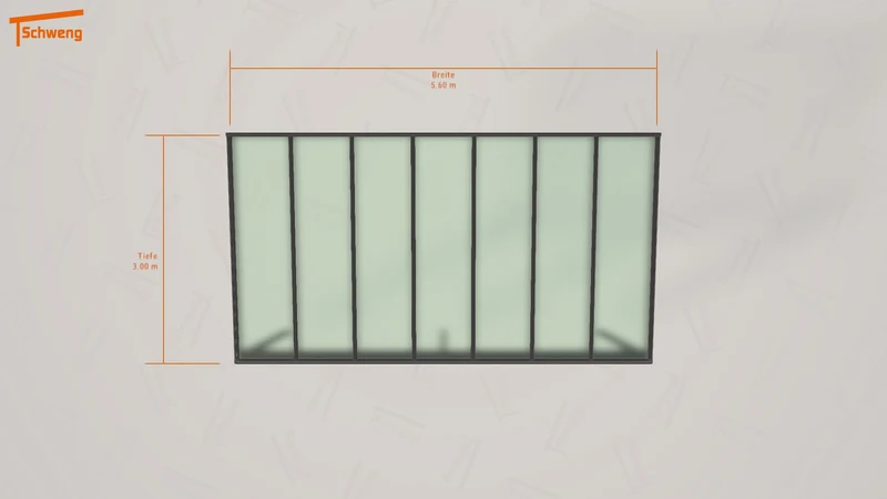 #DE Schweng Terrassenüberdachung S350 (ID rj37g5)
