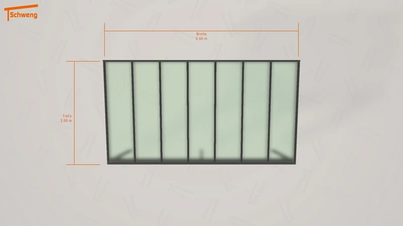 #DE Schweng Terrassenüberdachung S350 (ID bk8x32)