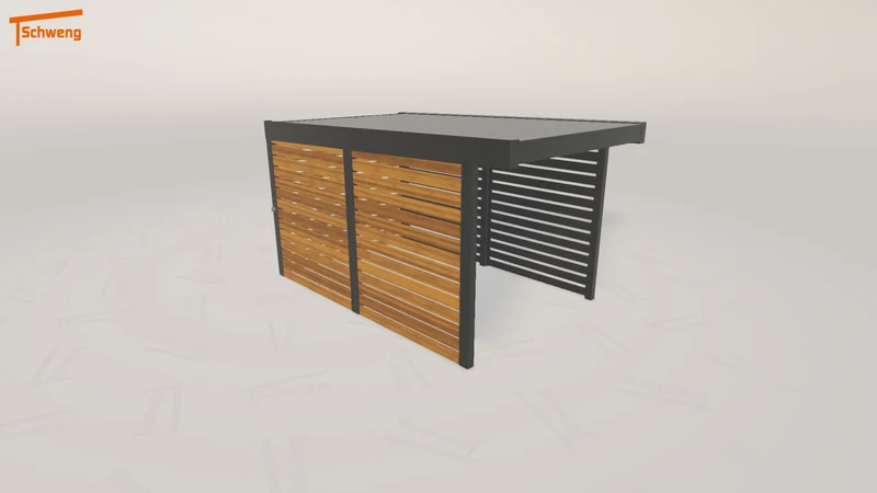 #DE Schweng Flachdachcarport C600 (ID g7bwb4) #MTG