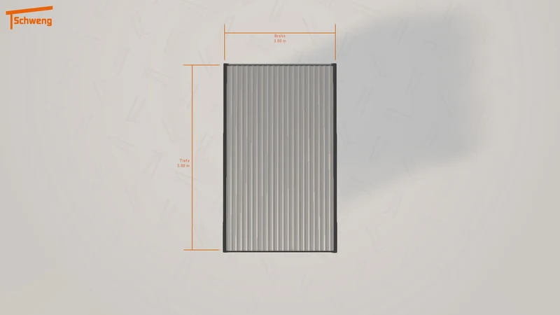 #DE Schweng Flachdachcarport C600 (ID g7bwb4) #MTG