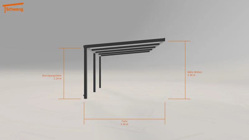 #DE Schweng Terrassenüberdachung S350 (ID pb3r3y)