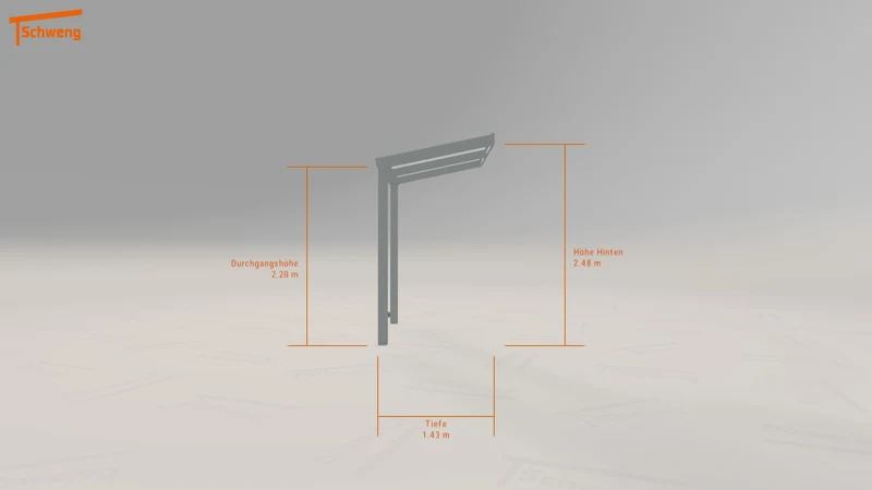 #DE Schweng Terrassenüberdachung S350 (ID zbkwvw)