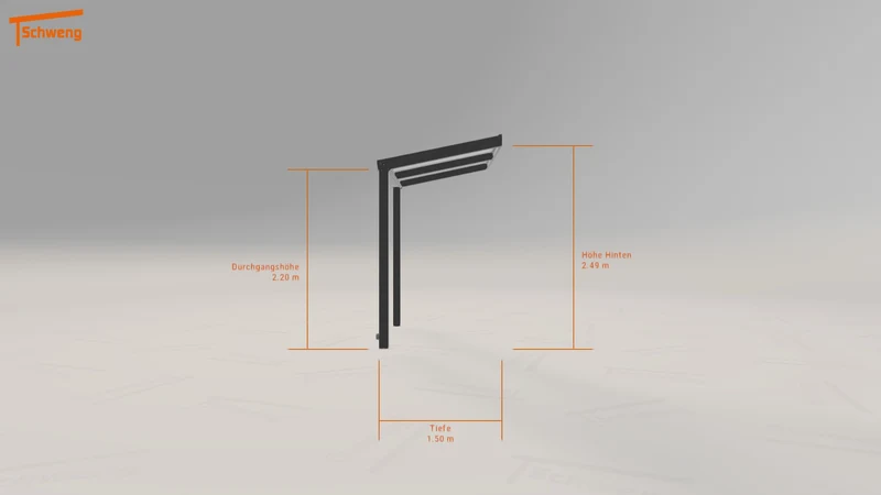 #DE Schweng Terrassenüberdachung S350 (ID dvwnbr)