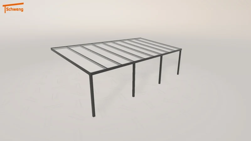 #DE Schweng Pultdachcarport S400 (ID k235jb)