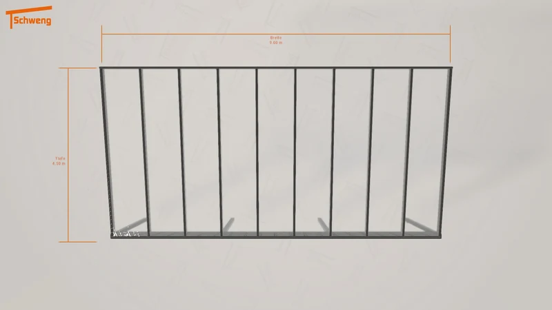 #DE Schweng Pultdachcarport S400 (ID k235jb)