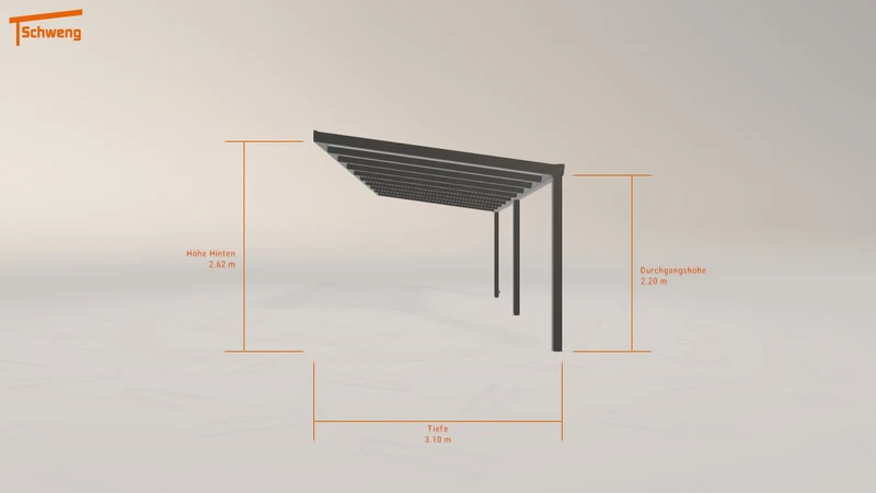 #DE Schweng Terrassenüberdachung S400 (ID zbk7zw)