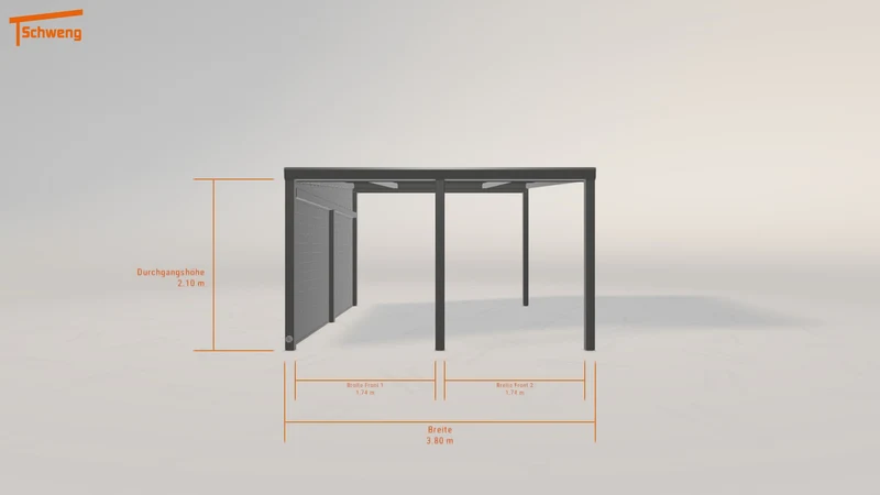 #DE Schweng Pultdachcarport S400 (ID zbk7pw) #MTG