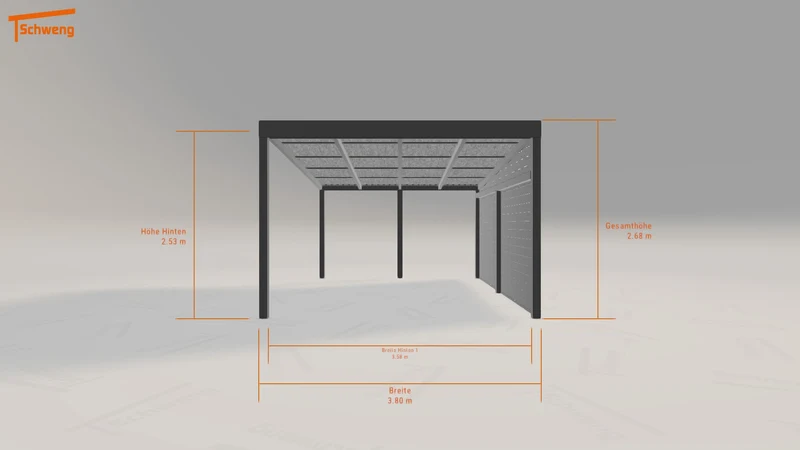 #DE Schweng Pultdachcarport S400 (ID zbk7pw) #MTG