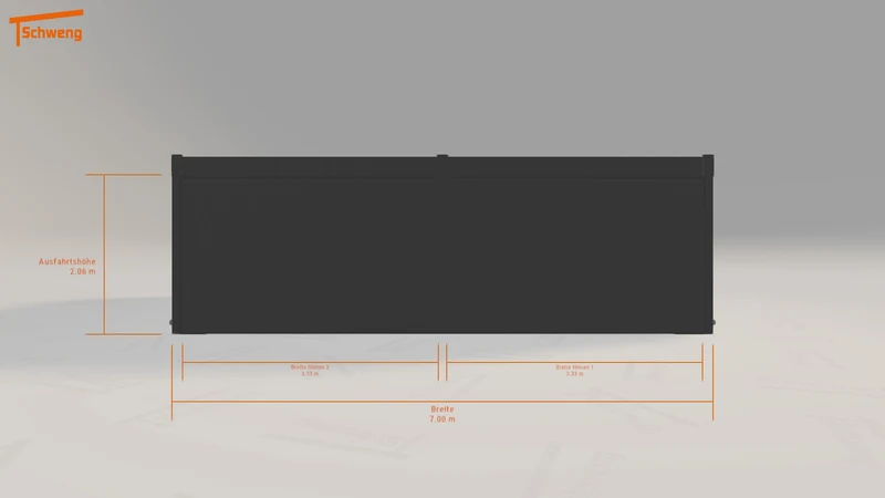 #DE Schweng Flachdachcarport C600 (ID 77grvq) #MTG
