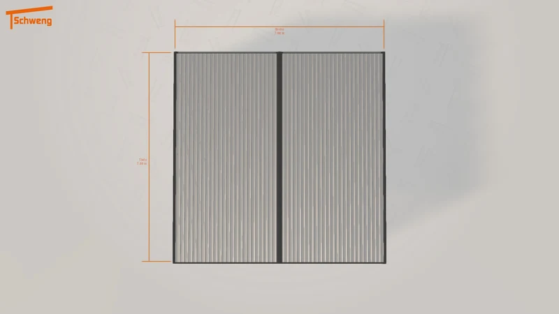 #DE Schweng Flachdachcarport C600 (ID 77grvq) #MTG