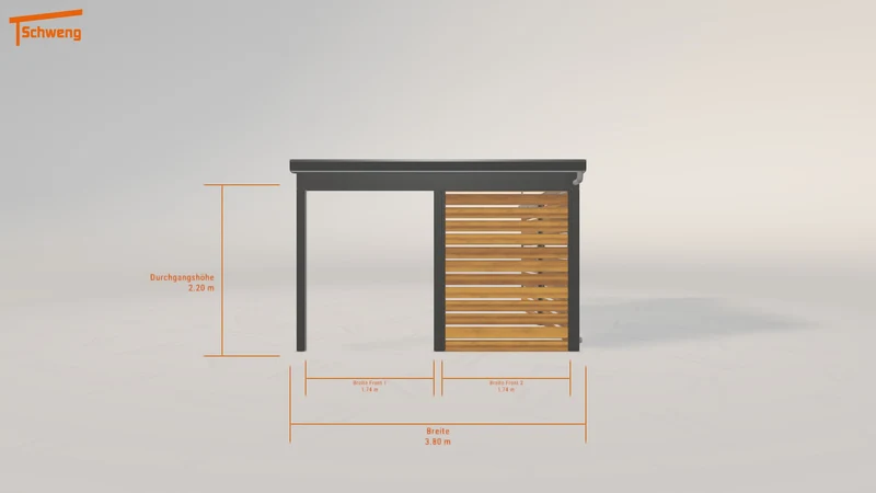 #DE Schweng Terrassenüberdachung S400 (ID rj3b3m)
