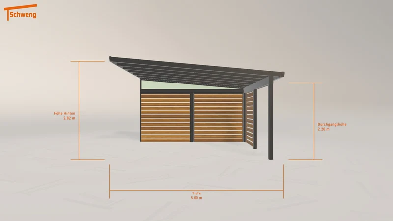 #DE Schweng Terrassenüberdachung S400 (ID rj3b3m)