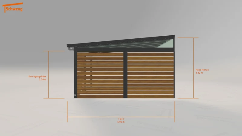 #DE Schweng Terrassenüberdachung S400 (ID rj3b3m)