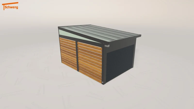 #DE Schweng Pultdachcarport S400 (ID n53j34)