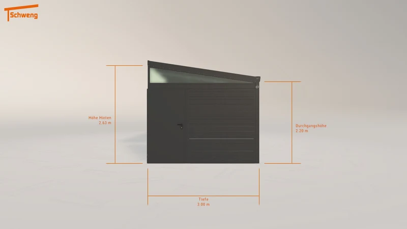 #DE Schweng Pultdachcarport S400 (ID 85rpd7) #MTG