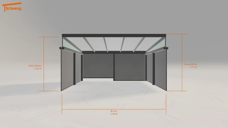 #AT Schweng Terrassenüberdachung S400 (ID 77gjrz)