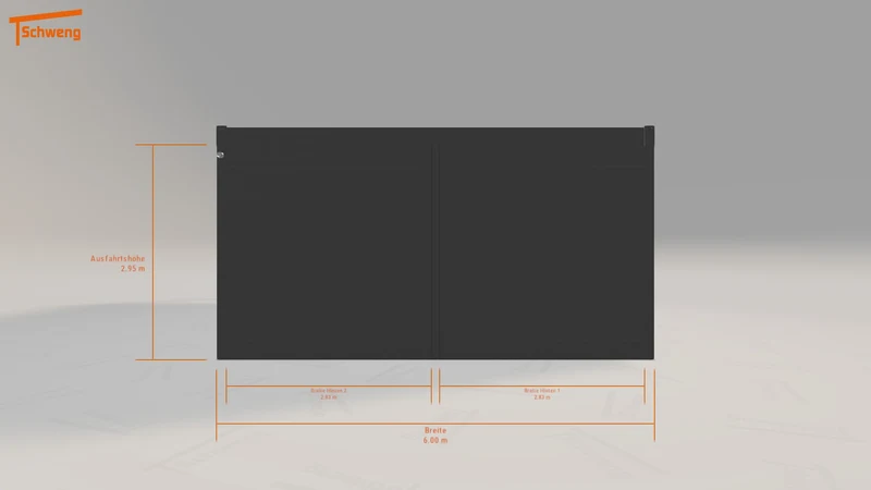 #DE Schweng Flachdachcarport C600+ (ID g7b2wq) #MTG