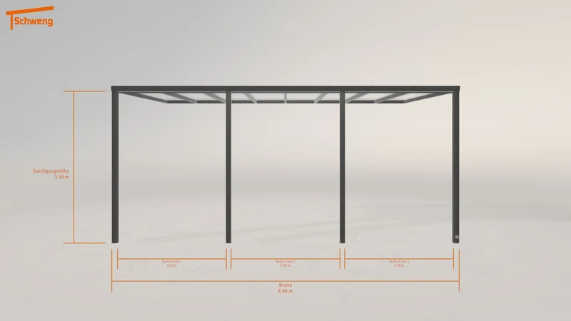#DE Schweng Pultdachcarport S350 (ID x7km9w) #MTG
