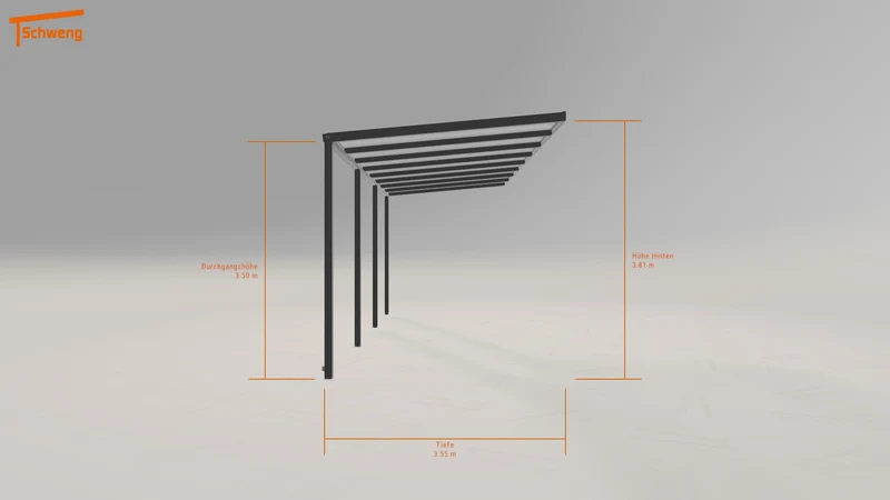#DE Schweng Pultdachcarport S350 (ID x7km9w) #MTG