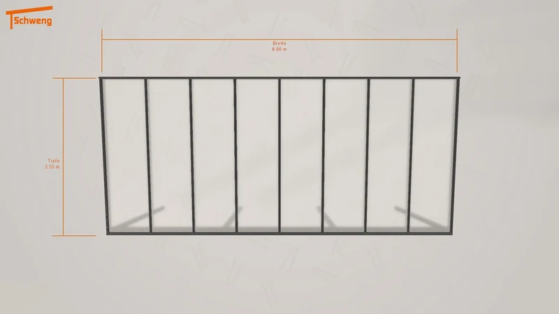 #DE Schweng Pultdachcarport S350 (ID x7km9w) #MTG