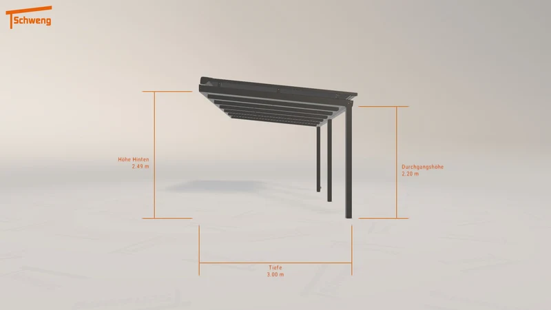 #DE Schweng Terrassenüberdachung S350 (ID 2qgr97)