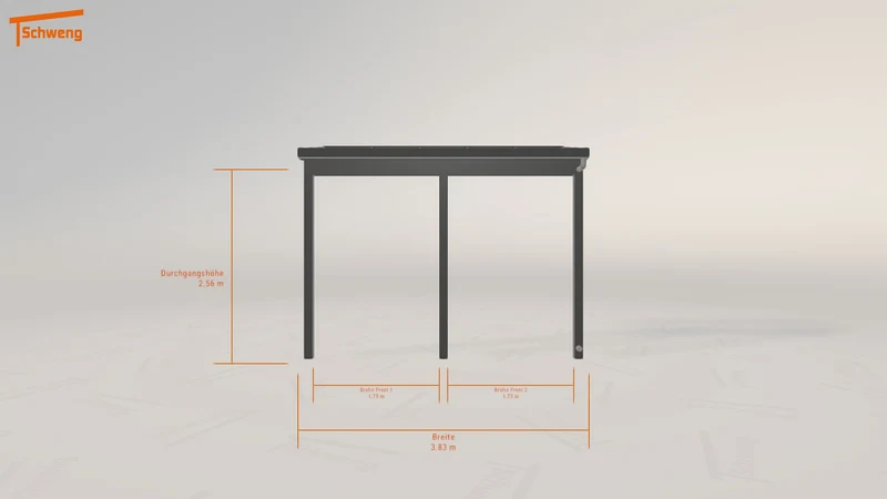 #DE Schweng Terrassenüberdachung S350 (ID 33gxvq)