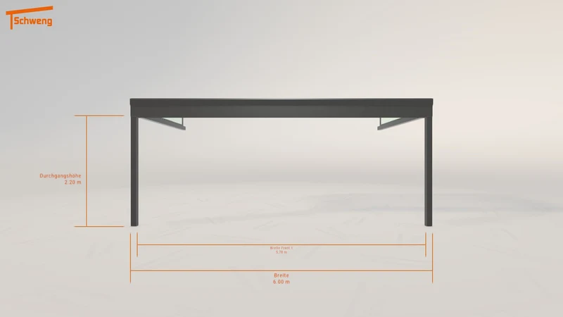 #DE Schweng Terrassenüberdachung S400 (ID dvwjg3)