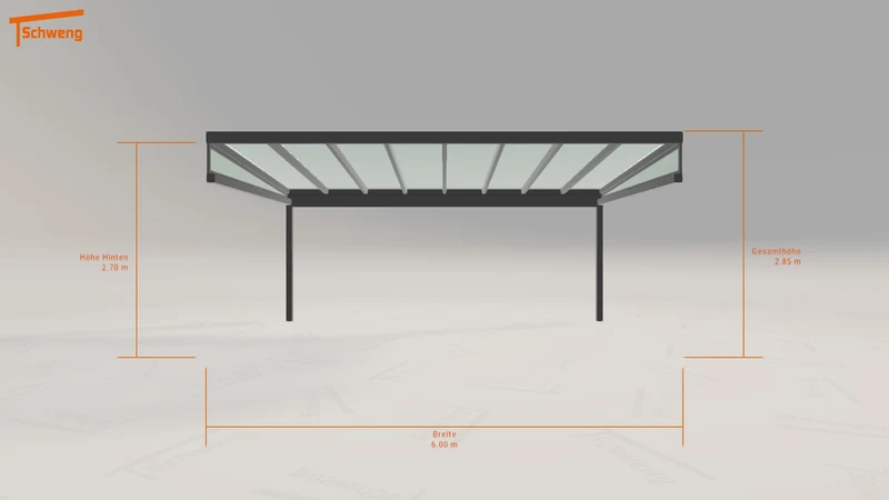 #DE Schweng Terrassenüberdachung S400 (ID dvwjg3)
